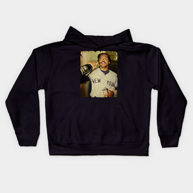 Reggie Jackson - (Mr. October) Kids Hoodie by PESTA PORA